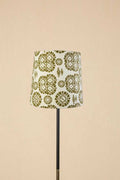 Lighting Bundle Midnight Slim Floor Lamp with Tamara Taper Lampshade (Neutral And Olive)