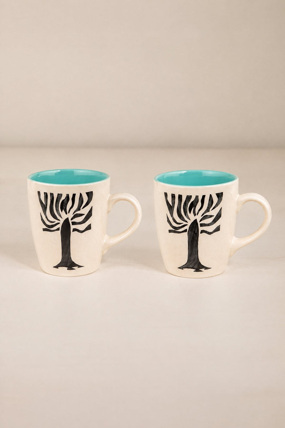 MUGS & CUPS Freedom Tree Ceramic Coffee Mug (Set Of 2)