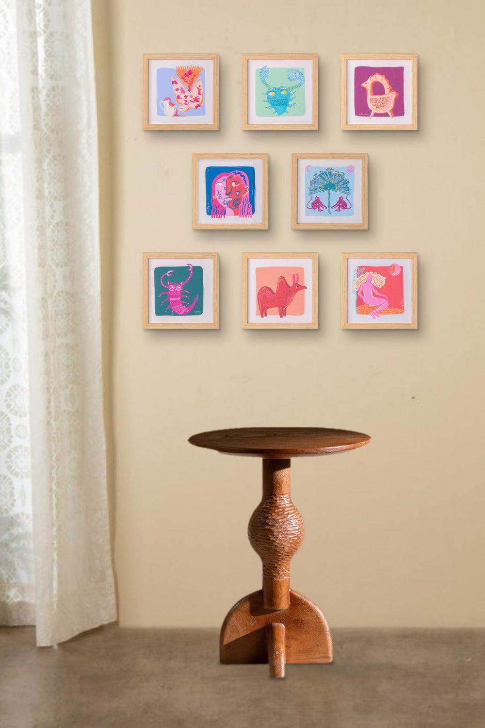 WALL ACCENTS Cancer Caring Nester Wall Art (Mint)