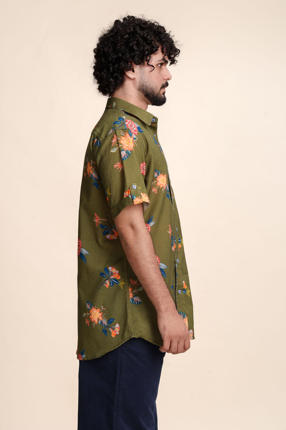 SHIRTS Mirror Garden Resort Shirt (Moss Green)