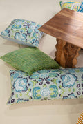 PRINT & PATTERN CUSHIONS Gypsy Rose Misty Blue Cushion Cover (36 X 90 Cm)
