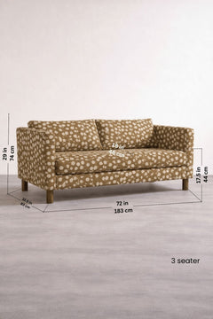 Upholstered Base Mod Nomad Sofa