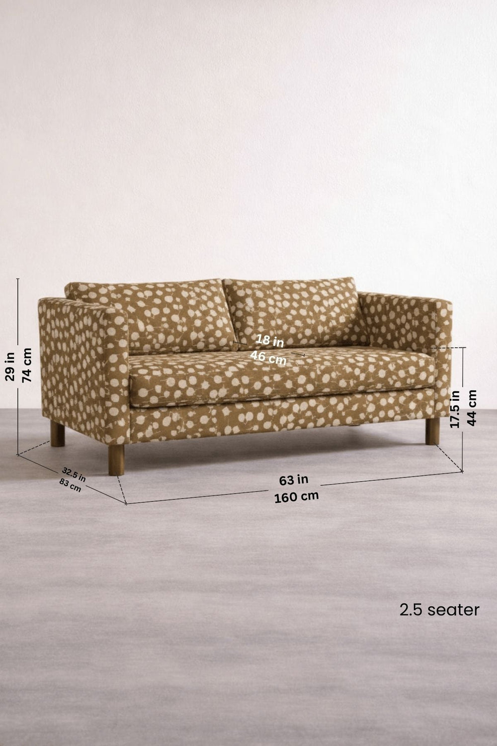Upholstered Base Mod Nomad Sofa