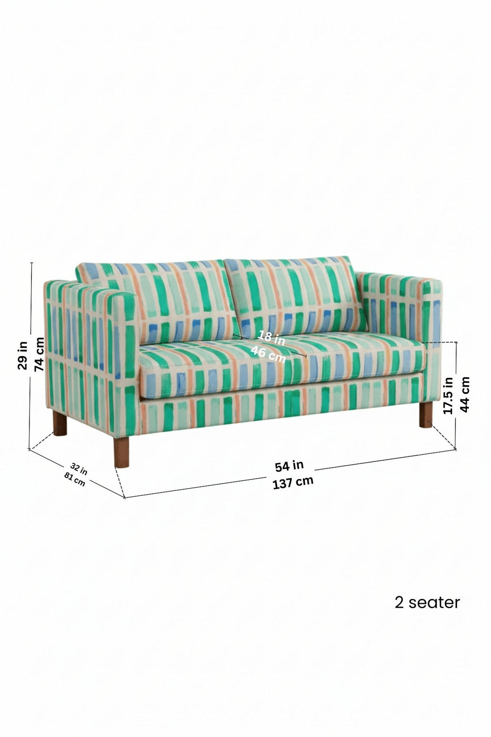 Upholstered Base Mod Nomad Sofa