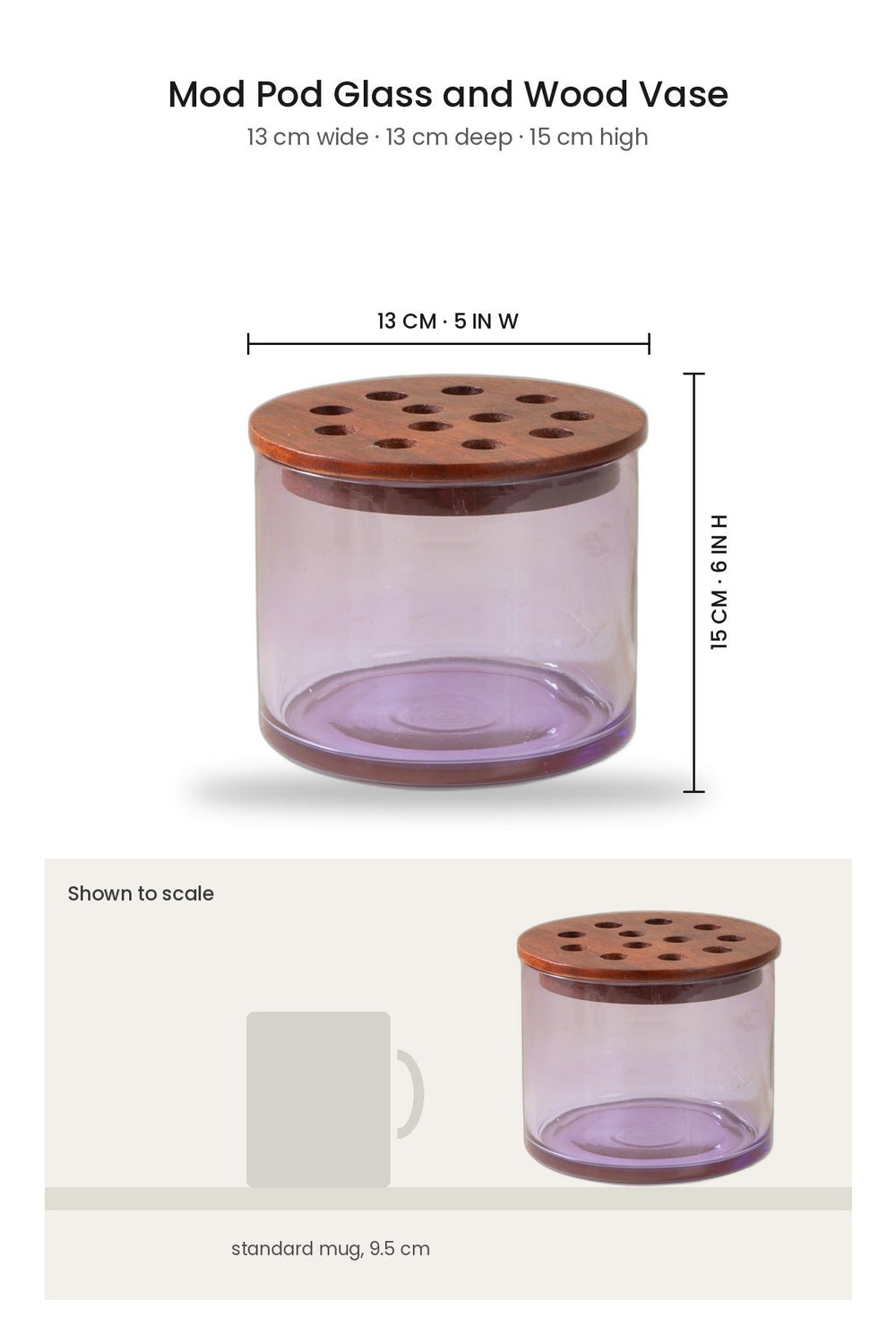 FLOWER VASES Mod Pod Vase