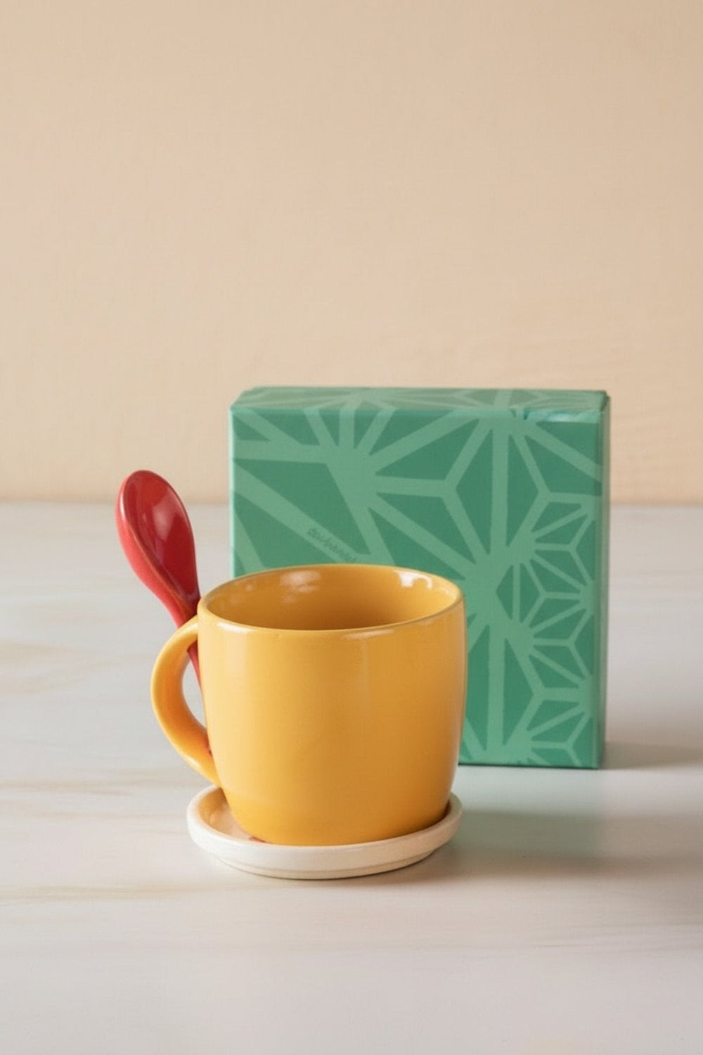 MUGS & CUPS Gypsy Rose Coffee Mug With Spoon