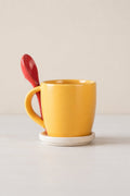 MUGS & CUPS Gypsy Rose Coffee Mug With Spoon