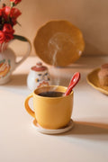 MUGS & CUPS Gypsy Rose Coffee Mug With Spoon