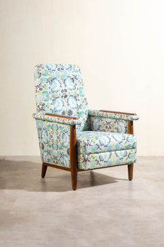 Gypsy Rose Blue Fabric