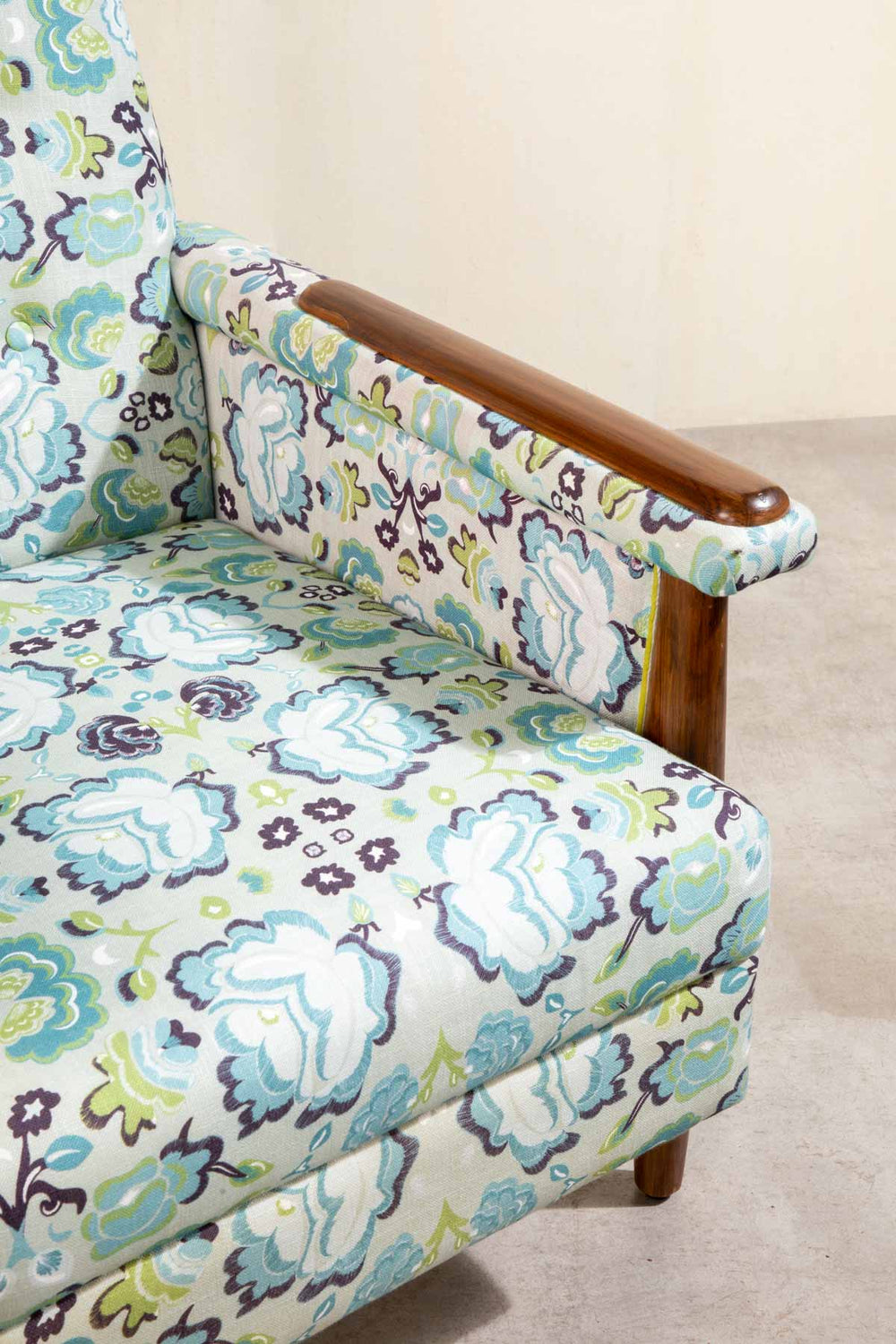 Gypsy Rose Blue Fabric
