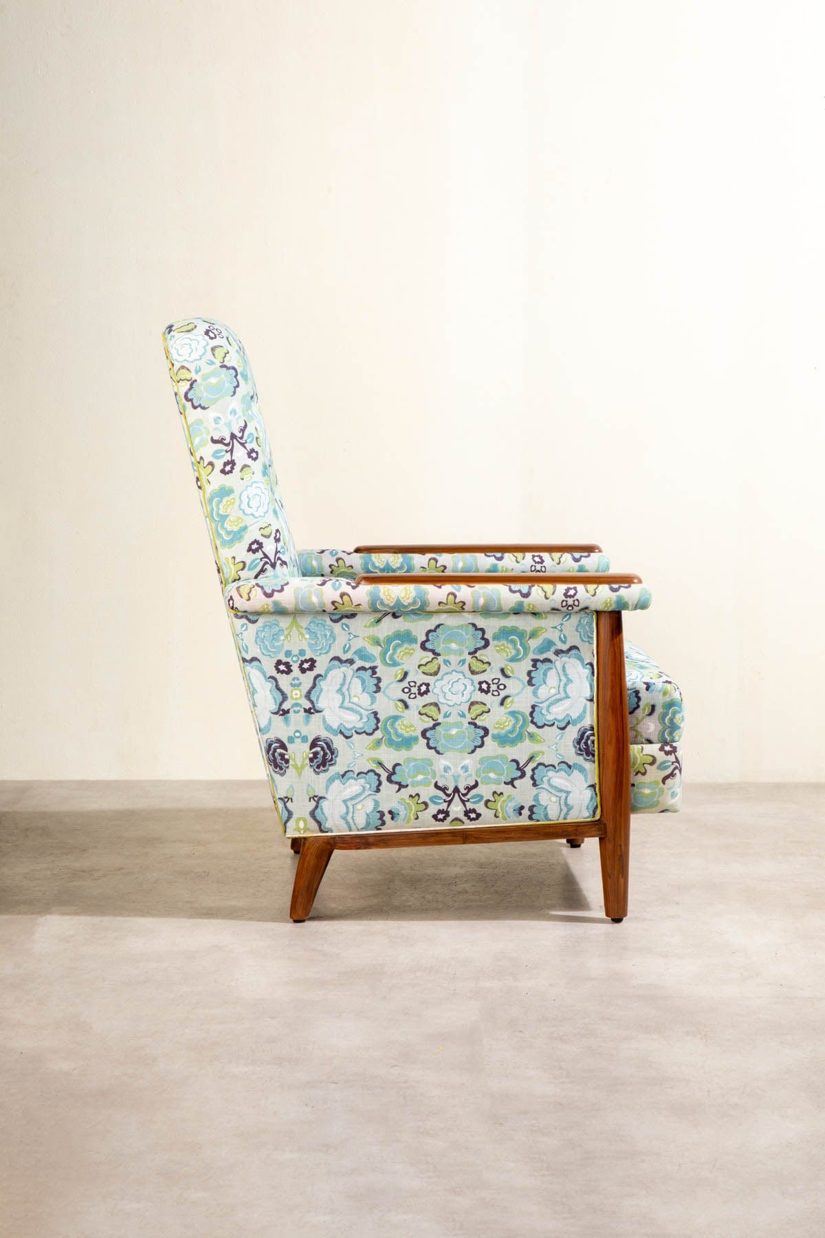 Gypsy Rose Blue Fabric