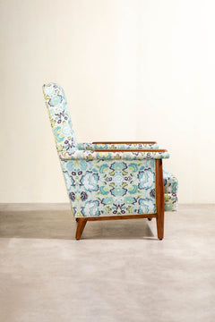 Gypsy Rose Blue Fabric