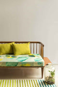 Upholstered Bundle Nara Sofa in Chasing Monsoon Fabric