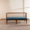 Nara Sofa in Indigo Velvet Fabric