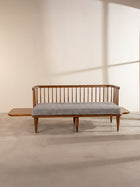Nara Sofa in Nilgiri Black & White Fabric