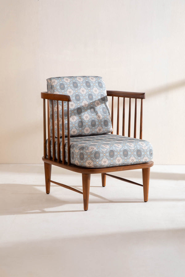 Nara Teak Wood Accent Chair