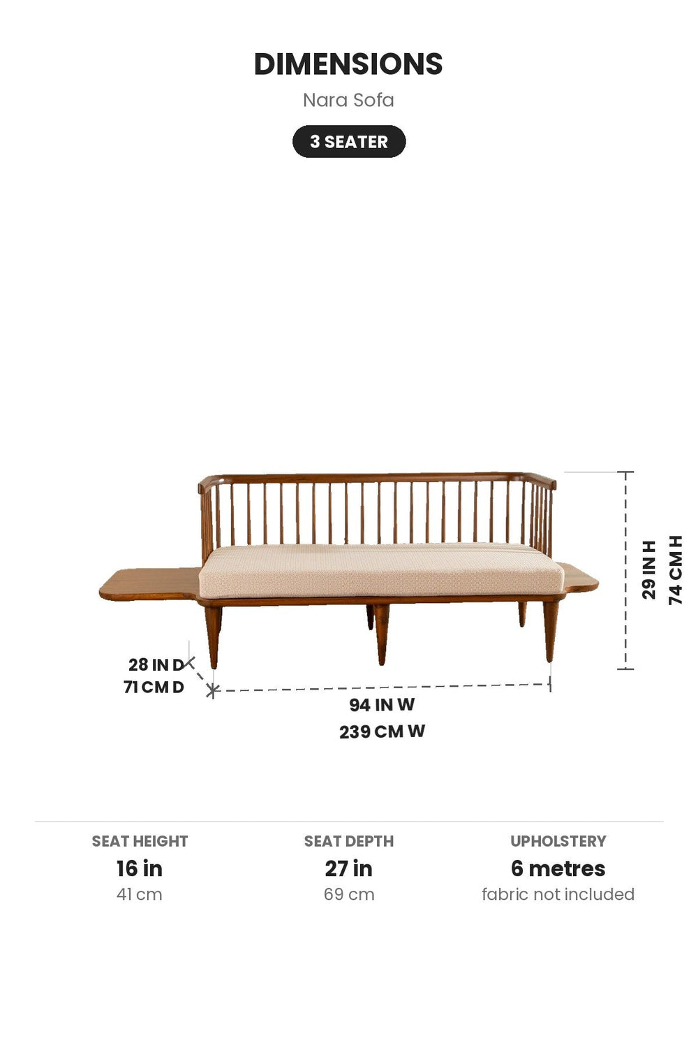 SOFAS Nara Sofa