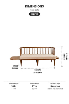 SOFAS Nara Sofa