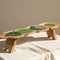 Roz Illusion Green Center Piece