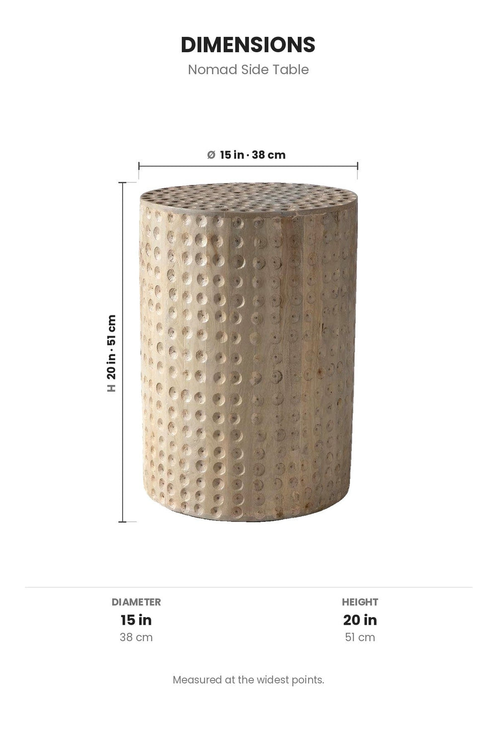 SIDE TABLES Nomad Side Table