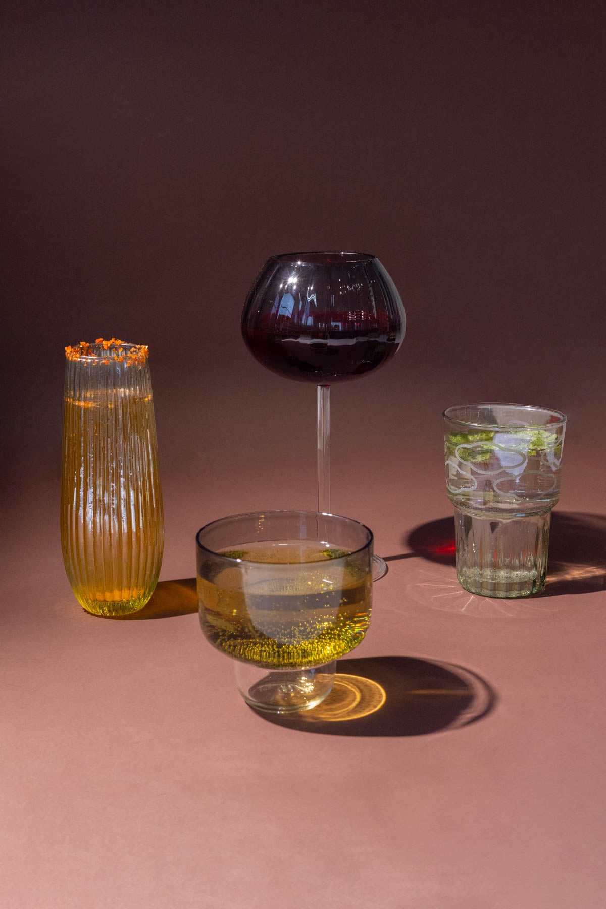 DRINKING GLASSES Ogee Drinking Glass (Set of 2)