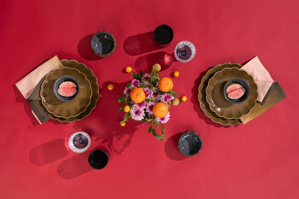 DINNER PLATES Magnolia Ceramic Dinner Plate