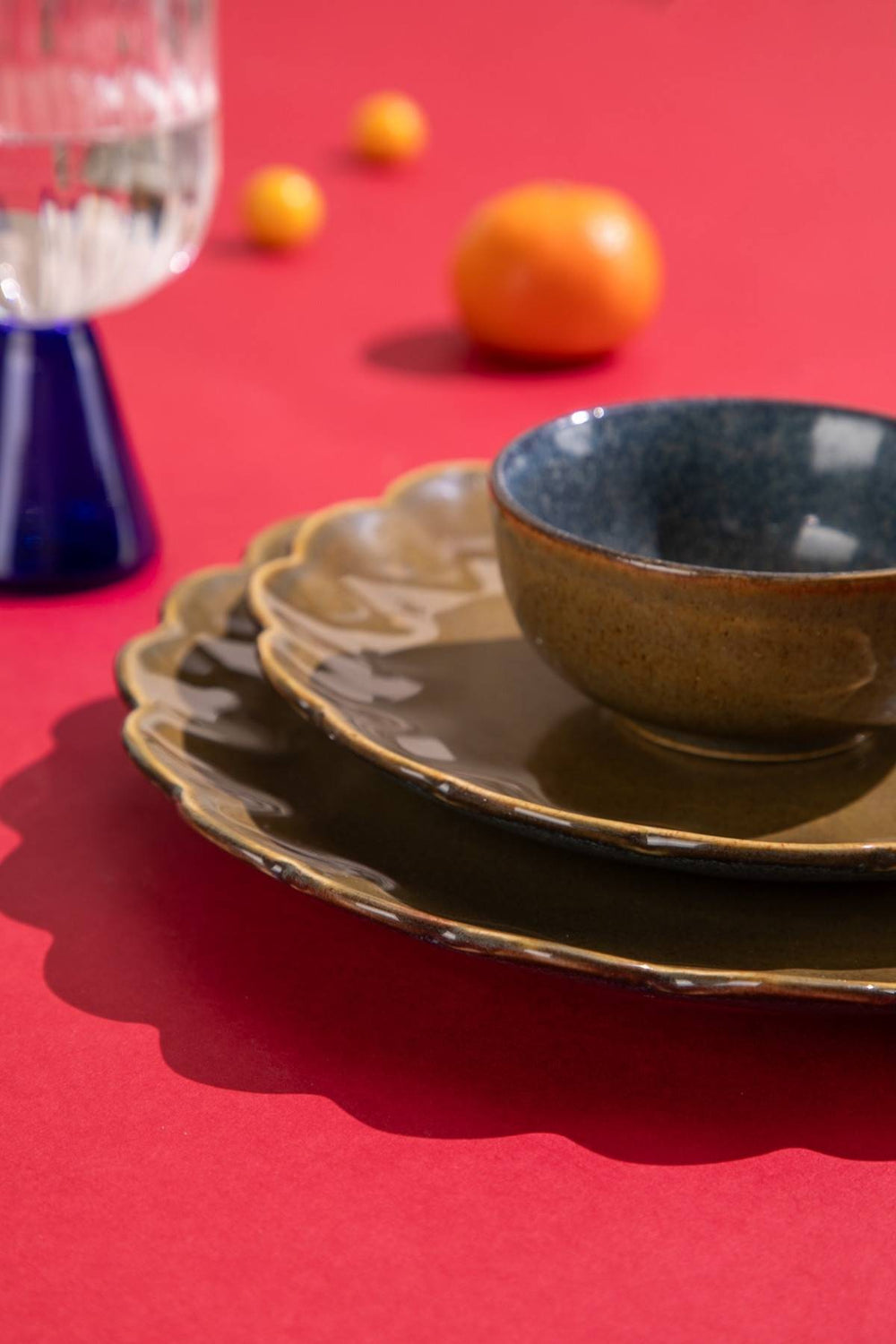 BOWLS Magnolia Ceramic Katori (Set Of 2)