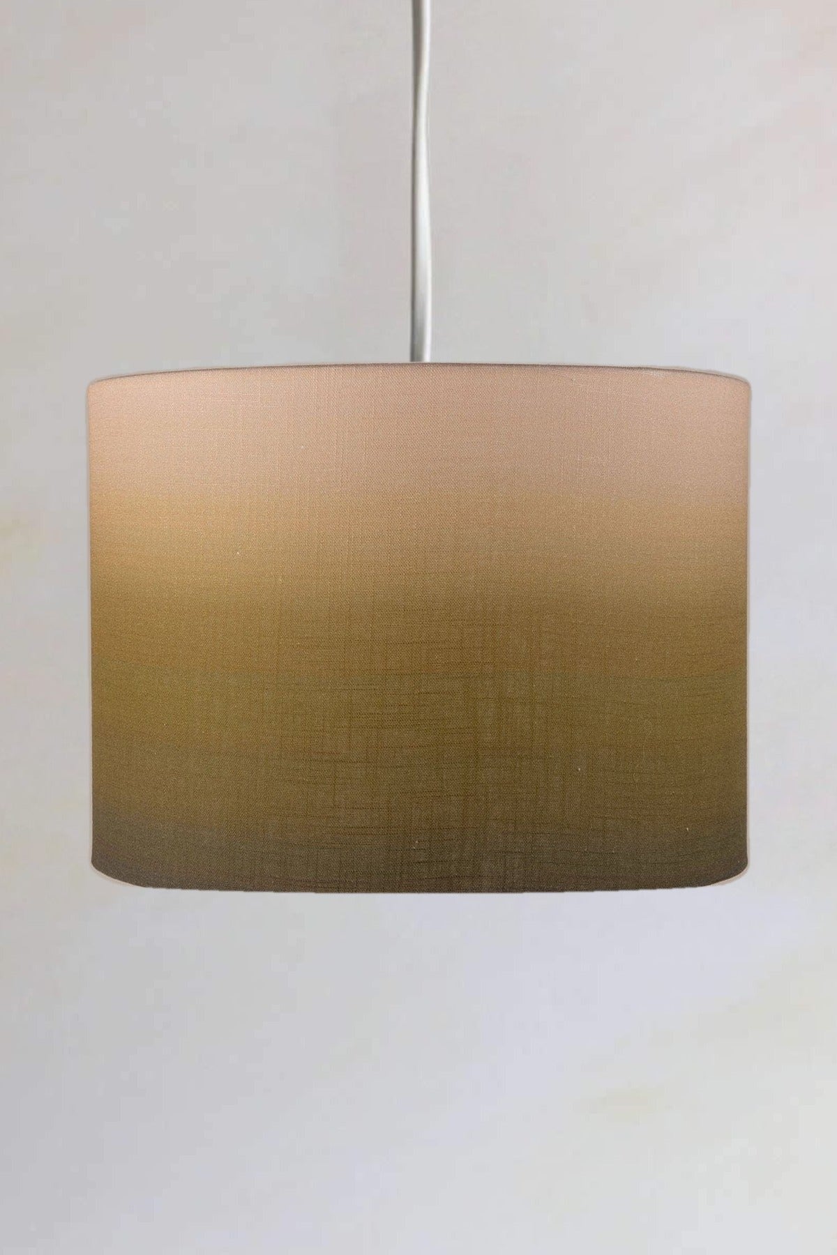 PENDANT LAMPS Akshaya Large Drum Pendant (Olive Green)