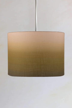 PENDANT LAMPS Akshaya Large Drum Pendant (Olive Green)