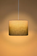 PENDANT LAMPS Akshaya Large Drum Pendant (Olive Green)