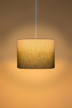 PENDANT LAMPS Akshaya Large Drum Pendant (Olive Green)