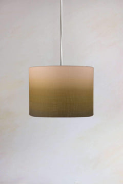 Akshaya Large Drum Pendant (Olive Green)