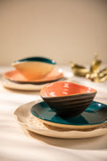 SIDE PLATES Solaire Orange Ceramic Side Plate