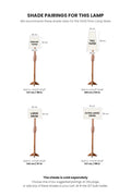 FLOOR LAMPS Orbit Floor Lamp (Natural)