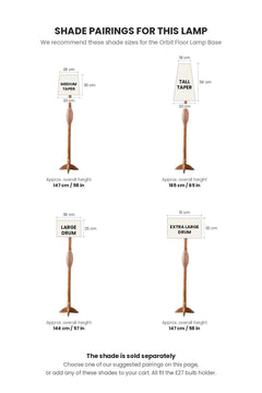 FLOOR LAMPS Orbit Floor Lamp (Natural)