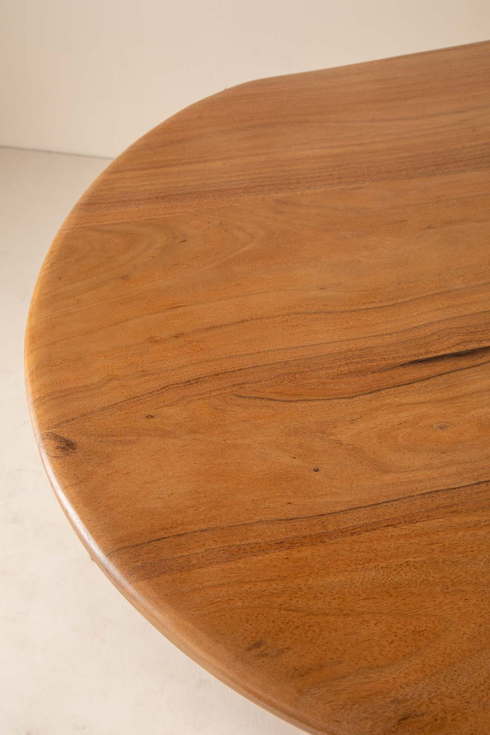 DINING TABLES Oval Acacia Wood Dining Table