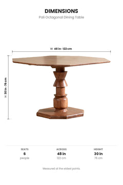 DINING TABLES Pali Octagonal Dining Table