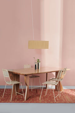 DINING TABLES Palisaded Acacia Wood Dining Table