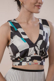 PALMYRAH BRALETTE  SHADOW GREY