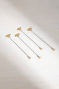 BAR TOOLS Palmyrah Bud Stirrer (Set of 4)