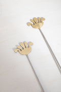 BAR TOOLS Palmyrah Leaf Stirrer (Set of 4)
