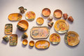 SERVING BOWLS Arakta Ceramic Small Flat Serving Bowl