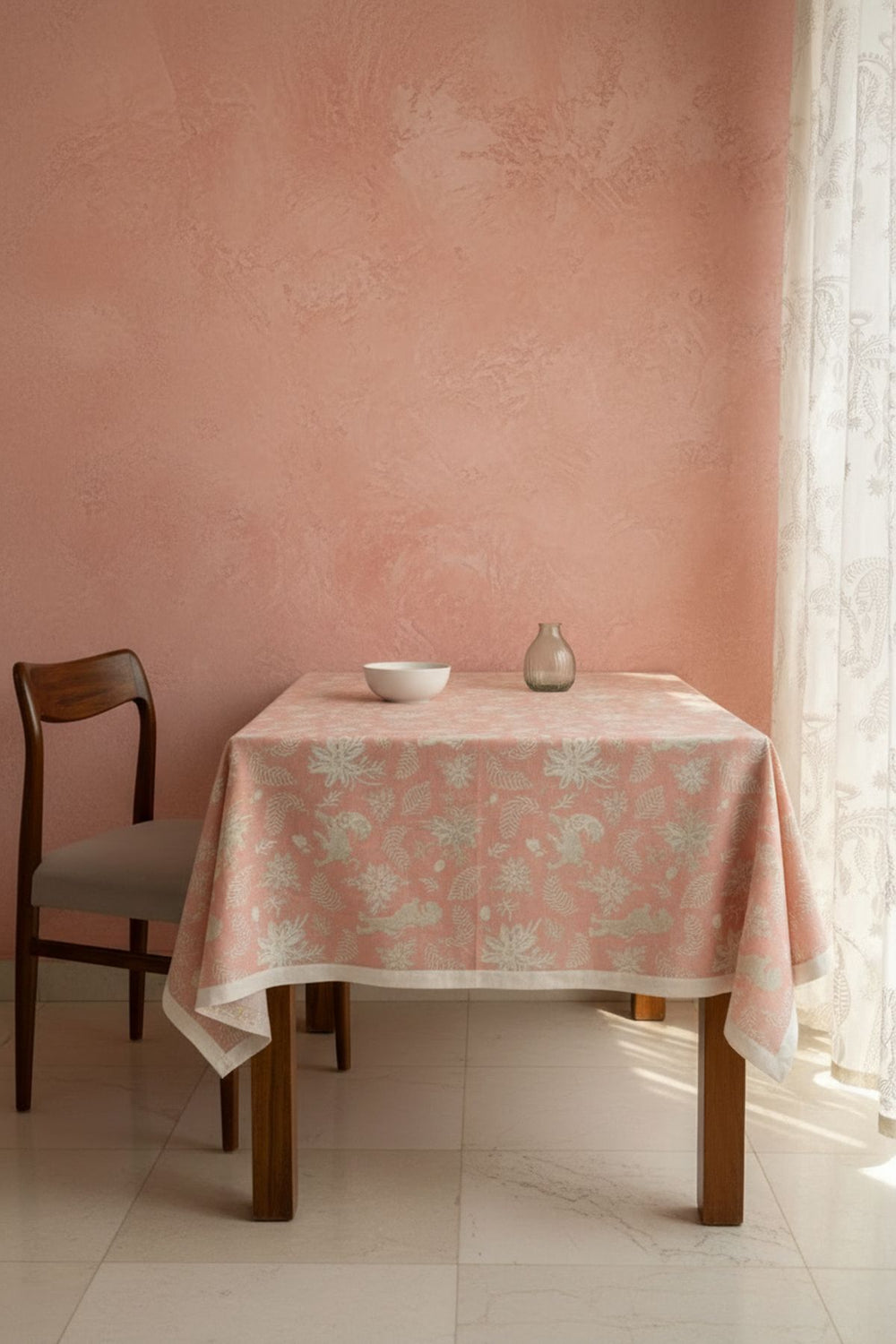 TABLE COVERS Ahnan Peach Table Cover