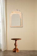 MIRRORS Peacock Wall Mirror (Bleached White)