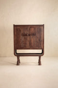 CABINETS Phase Acacia Wood Bar Cabinet