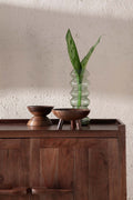 CABINETS Phase Acacia Wood Bar Cabinet