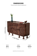 SIDEBOARDS Phase Acacia Wood Sideboard