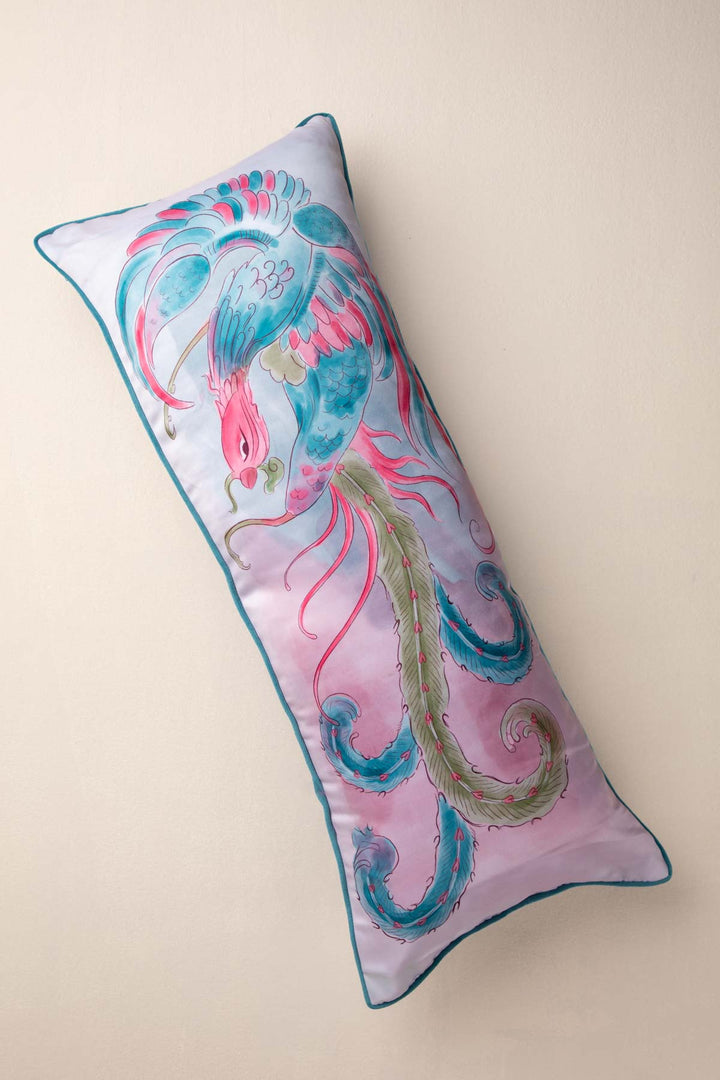 PRINT & PATTERN CUSHIONS Phoenix Blush Pink Cushion Cover (36 X 91 Cm)