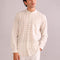 Pixel Full Sleeve Shirt (Ecru)