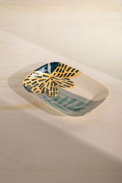 Quemon Ceramic Snack Tray